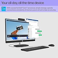 HP 23.8-inch All-in-One Desktop PC, Intel Core i3-N300, 8GB RAM, 256GB SSD — image 4