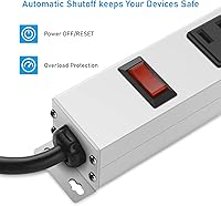 JUNNUJ PX213-12 12-Outlet Power Strip — image 5