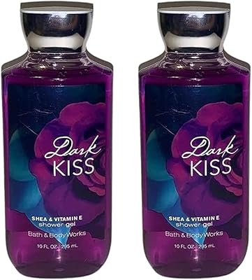 Bath and Body Works Dark Kiss Shower Gel Set of 2 – 10 Fl Oz