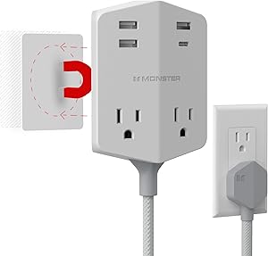 Monster Power Shield Magnetic Wall Outlet Extender Review