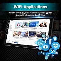 AWESAFE Car Radio Stereo for Dodge Ram 1500 2500 3500 2009-2012 with CarPlay Android Auto — image 6