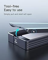 Inateck FE2028 40Gbps M.2 NVMe SSD Enclosure 8TB — image 4