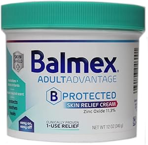 Balmex Adult Care Rash Cream 11.3% Zinc Oxide 12 Ounce Review