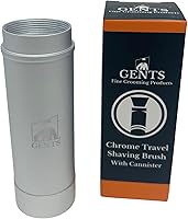 G.B.S Badger Hair Shaving Brush with Silver Metal Canister — image 3