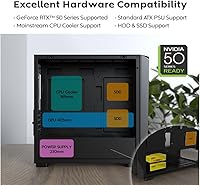 Montech X5M Micro ATX Gaming PC Case — image 4