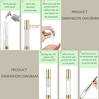 Golds Clear Travel Bottles 30ml (4 Pack) — image 4