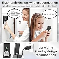 WALFRONT 2-Way Wireless Intercom Doorbell System — image 8