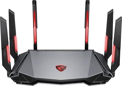 MSI Radix AXE6600 WiFi 6E Tri-Band Gaming Router