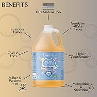 Brittanie's Pure Organic Castile Liquid Olive Oil Soap Refill, 1 Gallon Unscented — image 2