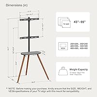 ECOTINY Tripod Easel TV Stand 43-65 inch — image 7