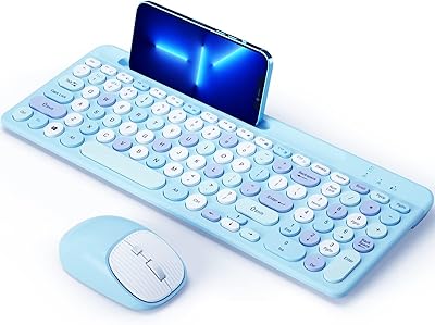 ASLDPUO Bluetooth Keyboard and Mouse Combo