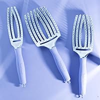 Olivia Garden Finger Brush Scalp-Hugging & Vented Paddle Hair Brush FB-SM (Small) — image 8