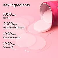 MAREE Collagen Acne Clearing Toner Pads with Retinol & Centella, 90 Count — image 4