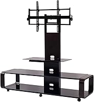 TransDeco TD685ES TV Stand with Mount & Wheel for 35-85 Inch TV — image 3