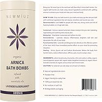 New Miuz Arnica Bubble Bath Bombs Lavender Bergamot (3-Pack) — image 7