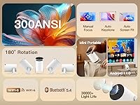 WEMI OptiBarrel 500 Mini Projector — image 3