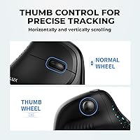 DeLUX Seeker M618XSD Wireless Ergonomic Vertical Mouse — image 8