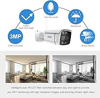 REIGY 3MP WiFi Security Camera System with Floodlight — image 2