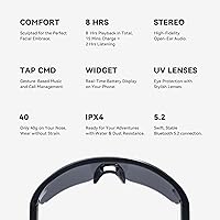 WOWRIO A8 Cycling Bluetooth Glasses — image 8