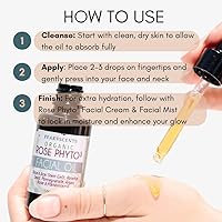 Peak Scents Organic Rose Phyto Facial Oil 1oz — image 7