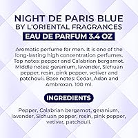 LOrientale Fragrances Night De Paris Blue 3.3oz EDP Spray — image 8