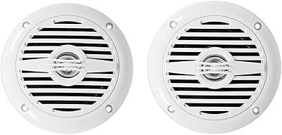 Rockville MS40W 4″ Marine Boat Speakers