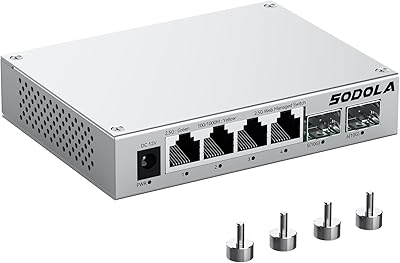Sodola 6-Port 2.5G Managed Switch