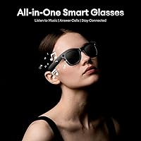 QxzPower 1080P HD AI Smart Camera Glasses M01Pro Black — image 6