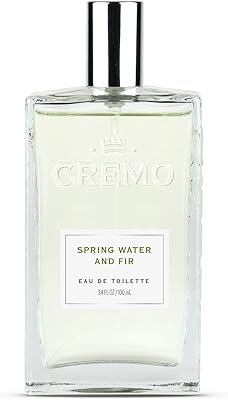 Cremo Spring Water Fir Cologne Spray 3.4 Fl Oz