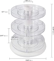 J JACKCUBE DESIGN Acrylic Rotating Nail Polish Display Stand — image 6
