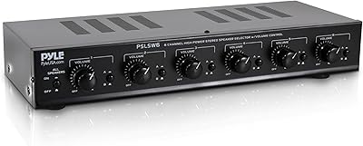 Pyle PSLSW6 6-Channel Speaker Selector