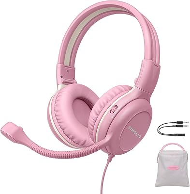 SIMOLIO KD-1 Kids Headphones with Microphone
