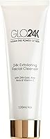 GLO24K Exfoliating Facial Cleanser with 24k Gold, Aloe Vera, and Vitamins — image 1