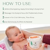 Yobee Ultra Gentle Soothing Scalp Mask for Babies 4oz — image 4