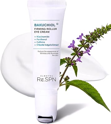Re.SPN Bakuchiol Firming Eye Cream with Cooling Metal Roller – 0.67oz