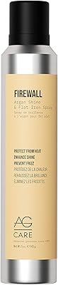 AG Care Firewall Argan Shine & Flat Iron Spray, 5 Oz
