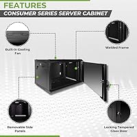 NavePoint 6U Server Rack Enclosure — image 2