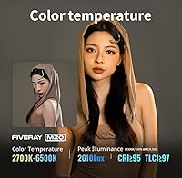 ZHIYUN FIVERAY M20 Combo Bi-Color Video Light — image 3