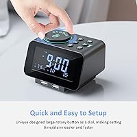 uscce Digital Dual Alarm Clock Radio — image 5