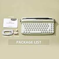 YUNZII B307 Wireless Retro Typewriter Keyboard — image 8