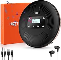 HOTT 903TF Portable Bluetooth CD Player — image 1