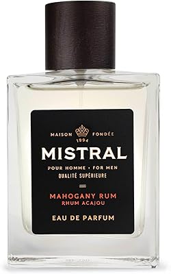 Mistral Men’s Mahogany Rum Eau de Parfum 3.4oz