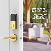 SMONET Smart Lock Y1-GBF-S Bluetooth Keyless Entry Deadbolt — image 5