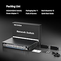 NICGIGA 24-Port Gigabit PoE+ Switch — image 6
