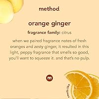 Method Foaming Hand Soap Refill, Orange Ginger, 28oz — image 3