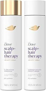 Dove Scalp + Hair Therapy Density Boost Shampoo & Conditioner Set 9.25oz Review