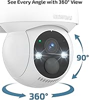 OHWOAI Solar Powered 4MP Wireless PTZ Camera System — image 5