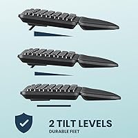 Perixx PERIBOARD-636B Wireless Ergonomic Compact USB Keyboard — image 8