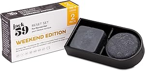 Jack59 Vitality Weekend Edition Travel Set Shampoo and Conditioner Bars for Oily Hair Review