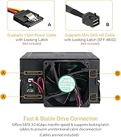 ICY DOCK ToughArmor MB508SP-B 8-Bay 2.5” SAS/SATA Hot Swap Backplane Enclosure — image 11